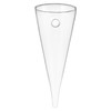 Yardwe Hanging Vase Clear Wall Planter Succulent Pot for Home
