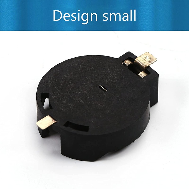 Fielect 4 piezas CR/LIR2450 botón horizontal para monedas, caja de