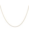 IceCarats 14K Solid Yellow Gold 0.5mm Cable Rope Chain Twisted