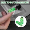 4Pack Cat Tire Valve Stem Caps Cute Cat Car Accessories