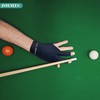 6 Pcs Billiard Gloves, 3 Fingers Pool Gloves Billiard Gloves,
