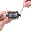 Mechanical counter, D67-F 5-digit mechanical resettable manual hand pull bar