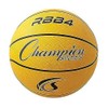 Champion Sport Pro Baloncesto de Goma, Amarillo, Size 6/28.5" Diameter