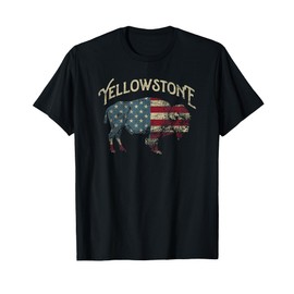 Vintage Yellowstone National Park Retro T-Shirt T-Shirt