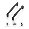 Ravinte 15 Pack Matte Black Cabinet Pulls Slim Kitchen Cabinet