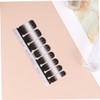 WOONEKY 48pcs Gradual Shade Nail Stickers Full Cover False Nails