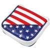 Golf Mallet Putter Cover Headcover Strip& Star Embroidery PU Leather