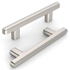 KNOKLOCK 10 Pack 3 Inch(76mm) Kitchen Cabinet Handles Brushed Satin Nickel Cabinet Pulls Kitchen Cabinet Hardware Drawer Pulls for Cupboard Wardrobe