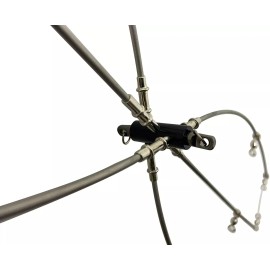 MagBay Lures Titanium Dredge Bar 24' to 36" with 13 Drops - 24"