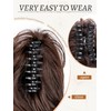 KooKaStyle ponytail extensions 10" short curly clip in fake ponytail