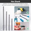 ExcellaElite Drill Bit Holder 4 PCS Drill Bit Extension, Magnetic