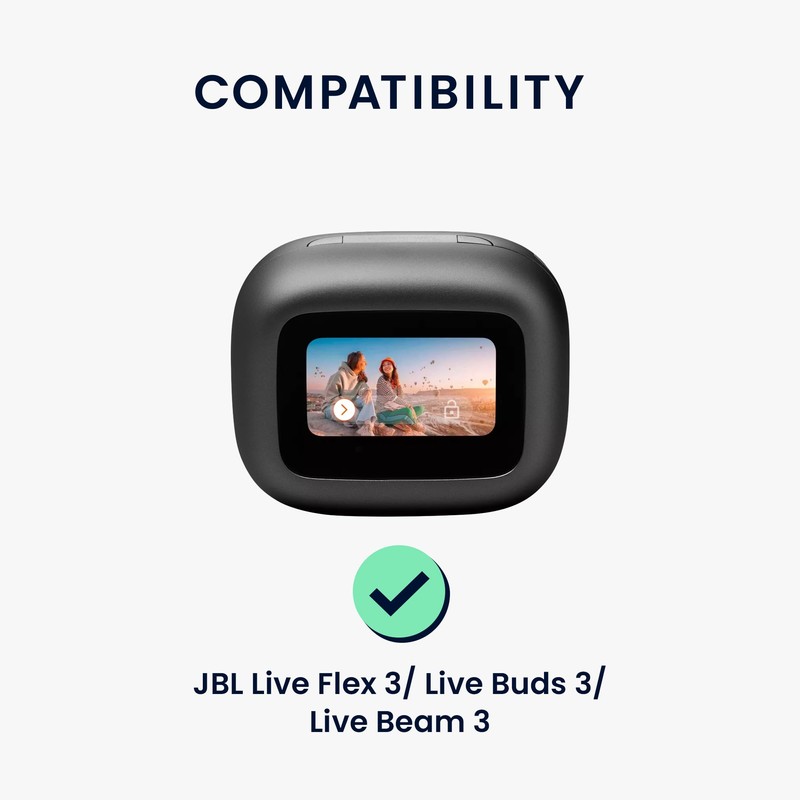 kwmobile Silicone Cover Compatible with JBL Live Flex 3 /