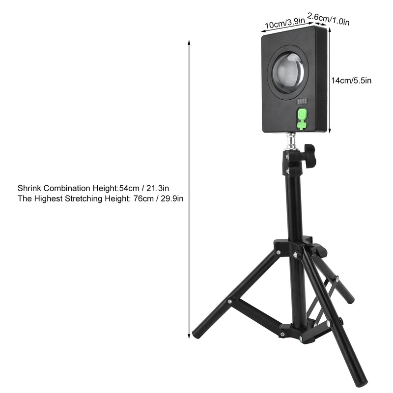 Rotatable Floor Projection Lamp Innovative USB Charging 180 Degree Rotation
