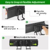 PIYILO Garage Tool Organizer Wall Mount with 48 inches Rails