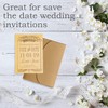 Youery 50 Pieces Kraft Paper Envelopes Postcard Envelope Creative Retro