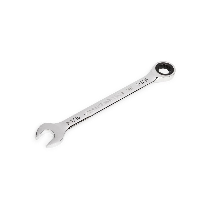 GEARWRENCH 1-1/16" 4 Degree Swing Arch 12 Point Ratcheting Combination