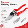 Secateurs, LINZI Bypass Pruning Shears 215mm with Extra Blade and