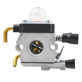 Aulavik FS45 FS38 Carburetor for STIHL FS38 FS45 FS46 FS55 KM55 HL45 FS45L FS45C FS46C FS55C FS55R C1Q-S97 String Trimmer Weed Eater w Cover & Housing Fuel Line Kit