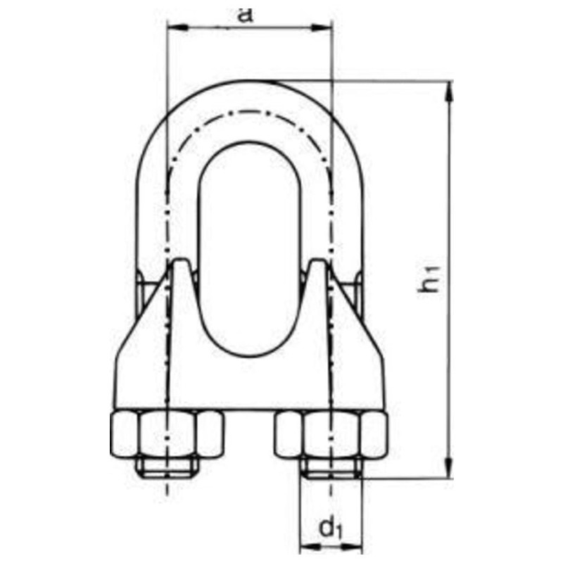 SB Wire Eilkl. 8 mm vz. Inhalt 2 Stück