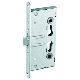 Mortice Lock for All Standard FH Doors, Steel Door Lock, Door Lock, Distance: 72 mm // Face Width: 24 mm // Backset: 65 mm // Square Socket: 9 mm Manufacturer ISEO Above Average High Quality