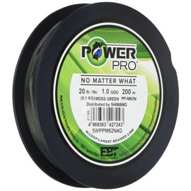 Shimano PP-M62N Power Pro PE Line Z 200m No. 0.8 Moss Green