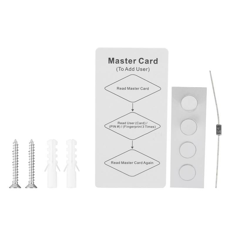 125KHZ RFID Access Controller Fingerprint Card Waterproof Sturdy Metal Structure