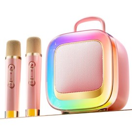 Kinglucky Karaoke-Maschine Roségold