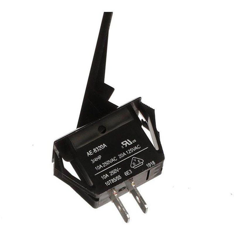 Stove Parts 4 Less Pushbutton Hopper Lid Switch: SRV7000-612 Compatible