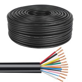 AOHEWEI 13 Core Cable for Trailer 5m Towing Wire 13 Core Trailer Cable Black for Caravan Truck Industry