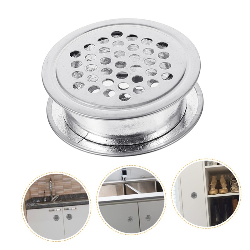 COHEALI 10pcs Stainless Steel Air Vent Cover Ventilation Grille for