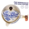 Alipis Portable Tea Sets Rotating Ceramic Teapot Tea Pot Cup