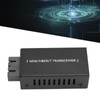 Fiber Optic Transceiver 2 Ports 10 100Mbps Self Adaptive Tx1310nm