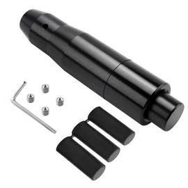 Car Auto Shift Knob with Push Button, Transmission Gear Stick Shifter for Most Automatic Vehicle (Black)