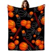 Baskteball Blanket Gifts Soft Cozy Soccer Throw Blanket Sofa Bedroom