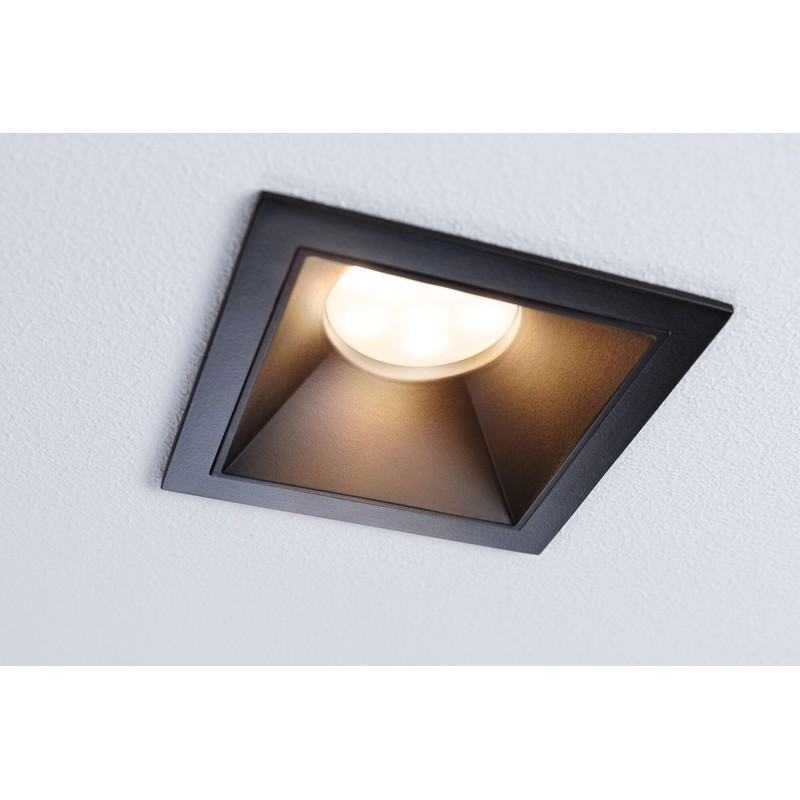 Paulmann Cole 93127 LED Recessed Light 3-Step-Dim IP44 Square 88