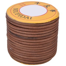 Sewing Machine Belt 20 m Diameter 6 mm Round Sewing Machine Belt with Bucket, Universal Cowhide Leather Cord Leather Drive Belt for Household Sewing Machines