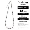 Dr.ガウス(ドクターガウス) ＜JILLION／ジリオン＞ Ｍサイズ 約50cm～約55cm 磁気ネックレス 管理医療機器 水晶 ルチルクォーツ