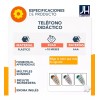 J.H. Company Telefono Didactico Musical Mordedera Para Bebe Juguete A-318