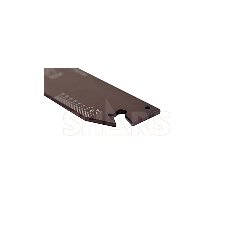 SHARS NCIH-32-3-PS Positive Stop Adjustable Blade for Self-Lock Cut-Off GTN