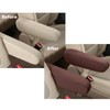 1 Pair Car Front Seat Armrest Cover, Cloth Fabric Replacement
