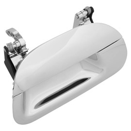 Auto Dynasty [Non Keyhole Model] Rear Tailgate Handle Compatible with Ford Lobo F150 F250 F350 F450 F550 1997-2003, Chrome