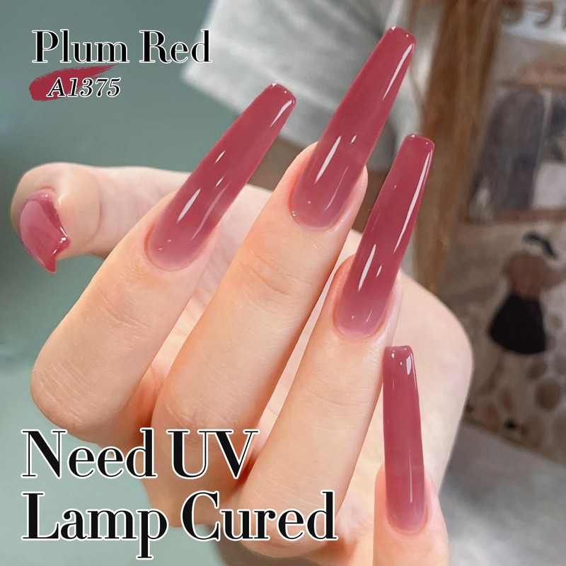 Double Rhythm Translucent Gel Polish Sheer Neutral Natural Light Milky