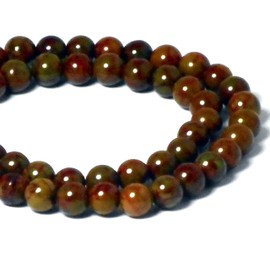 Landscape Jasper Sterling Silver 925 Necklace (LJNL1507151)