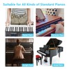 Removable Piano Sticker Easy Install Notes Guide for 88 Keys