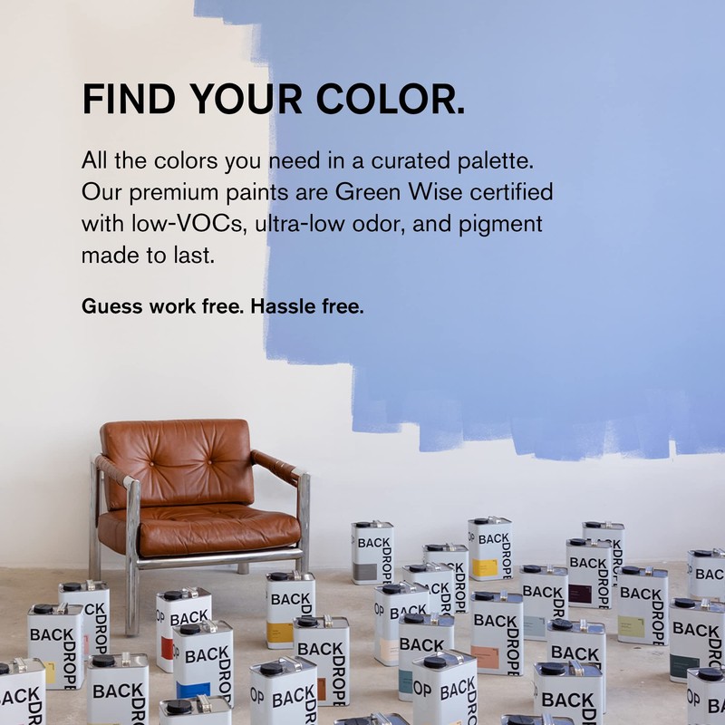 BACKDROP | Premium Painter’s Tape | Provides Perfect Finish for