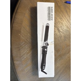 SHEJIZE Ceramic Corded Adjustable Temperature Automatic Hair Curler Pink New