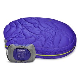 RUFFWEAR, Highlands Dog Sleeping Bag, Water-Resistant Portable Dog Bed for Outdoor Use