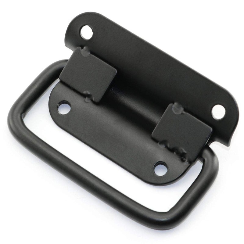 Lind Kitchen 2pcs Metal Pull Handle Boxes Chest Handles Black