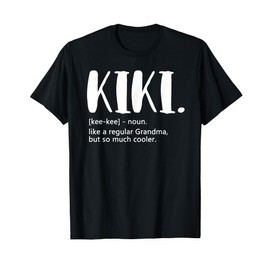 Kiki Shirts for Women Mother's Day idea for Grandma Kiki T-Shirt