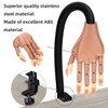 Flexible Movable False Fake Hands Nail Art Manicure Practice Hand